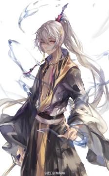 美少年 天行轶事 游浩贤 冷色调 灰色系 古风 古装 空灵 画师:黑一