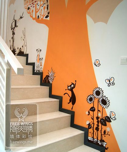 兰州手绘墙 兰州彩绘墙图片来自兰州手绘墙兰州墙绘在兰州手绘墙的