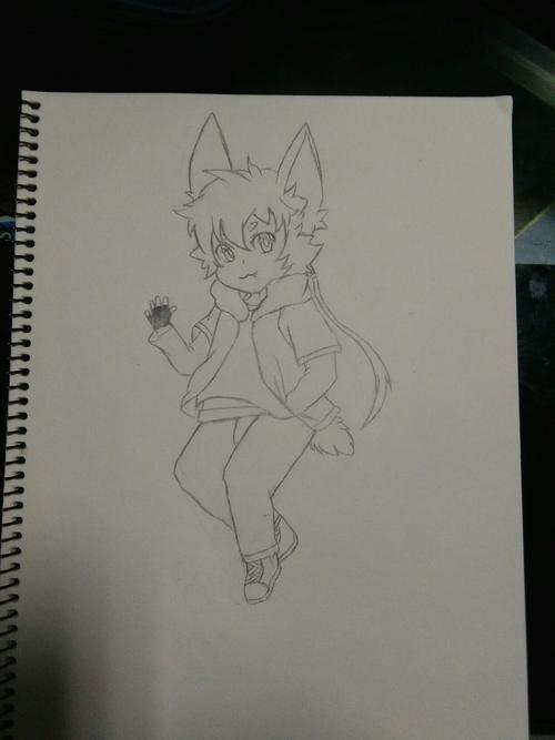 日常画兽,兽设~(上色篇)