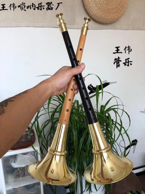柏木唢呐黑檀木山西内蒙e调f调大得胜王伟唢呐乐器厂王伟管乐音准