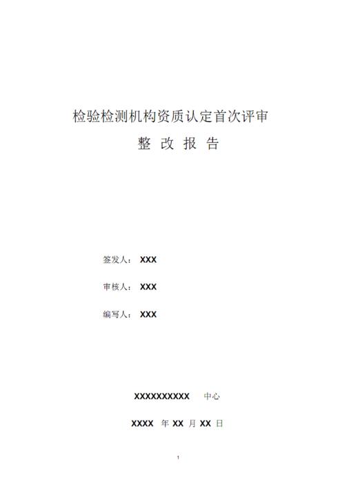 实验室整改工作报告模板.pdf 23页
