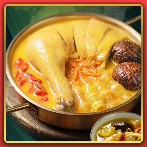 火爆全网的"港式花胶鸡",在家立吃!熬足8小时的金汤,鲜到入魂