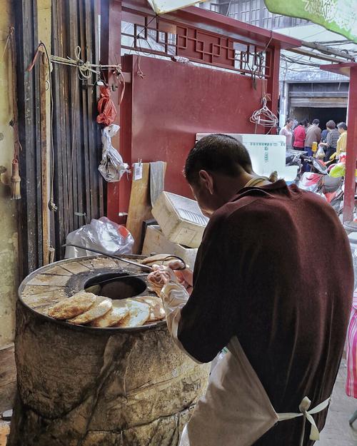烧饼摊
