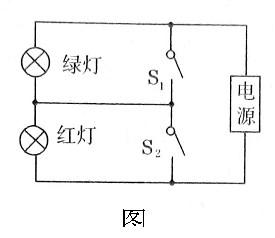 图2是学校茶炉房为了方便学生而设计的电路绿灯亮红灯不亮表示水已烧
