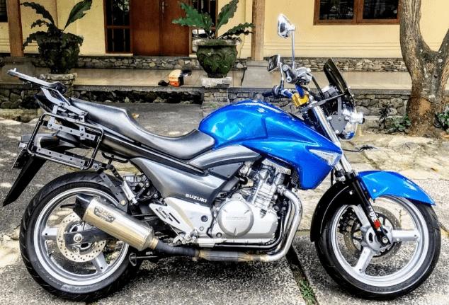 神车豪爵铃木gw250改装鉴赏.