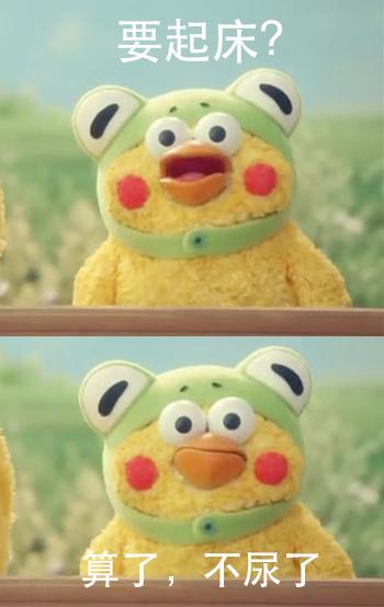 鹦鹉兄弟小黄鸡懒懒癌表情 表情包:懒癌晚期的我