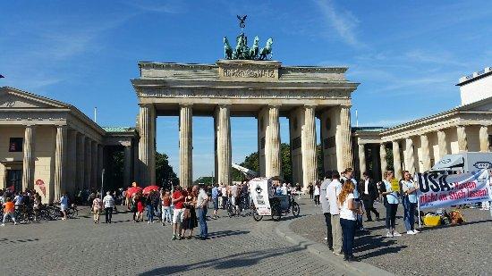 photo: "das brandenburger tor am 7.09.