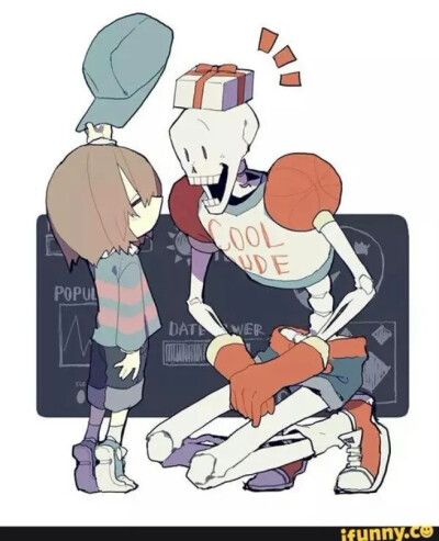 undertale frisk papyrus