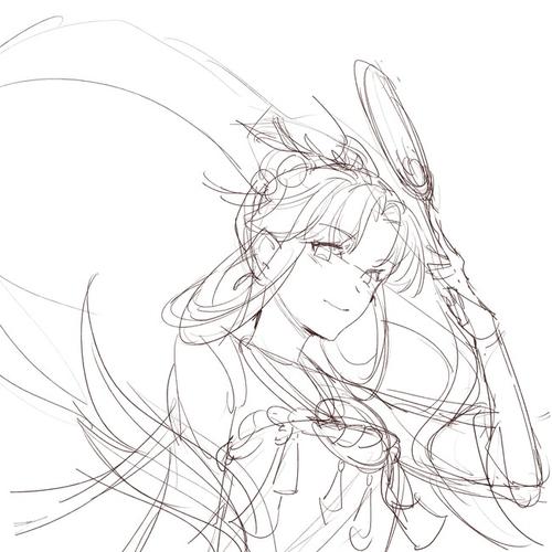 王者荣耀嫦娥稿,不可用. - 半次元 - acg爱好者社区