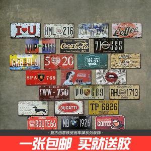 铁牌装饰做旧