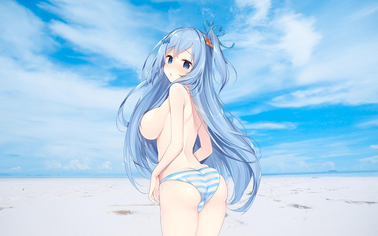 性感日本动漫卡通美女图片桌面壁纸