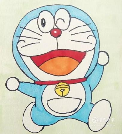 怎样画哆啦a梦