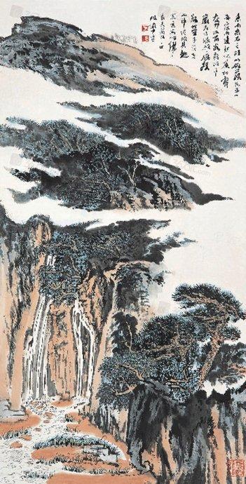 名家陆俨少山水画精选集欣赏