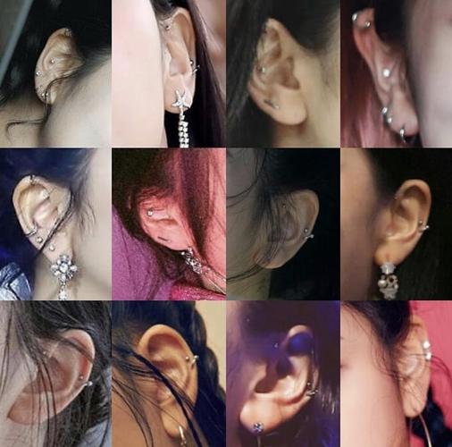 有没有耳洞比较多的女爱豆提名