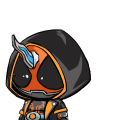 假面骑士q版表情包gif