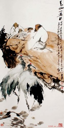 推荐:新风扑面,胸襟阔大——画家王涛古代写意人物画作欣赏