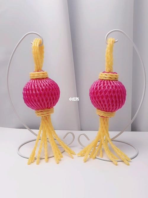 水果网袋做灯笼_灯笼_水果_手工制作_diy_diy手工制作