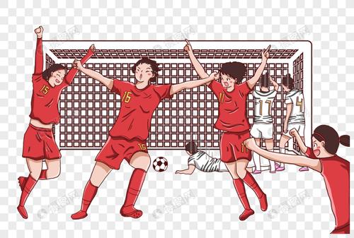 中国女足晋级元素素材下载-正版素材401916299-摄图网