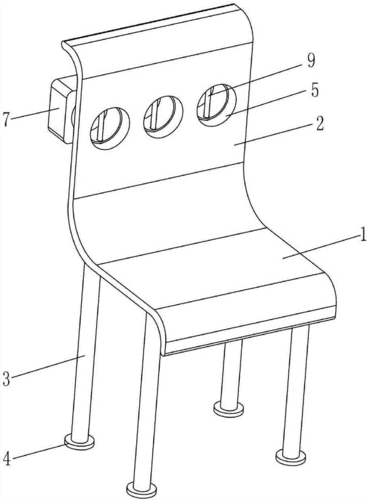 一种具备散热功能的椅子制造技术