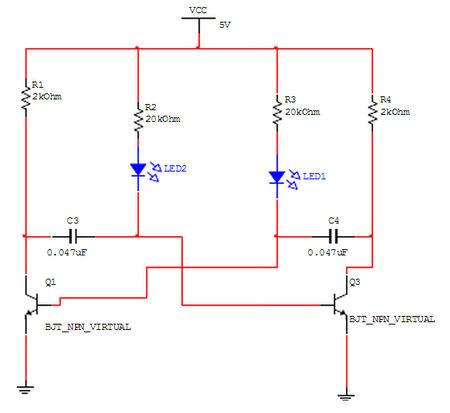 准备用led做一个呼吸灯,能给个电路图和需要的电子元件的清单吗