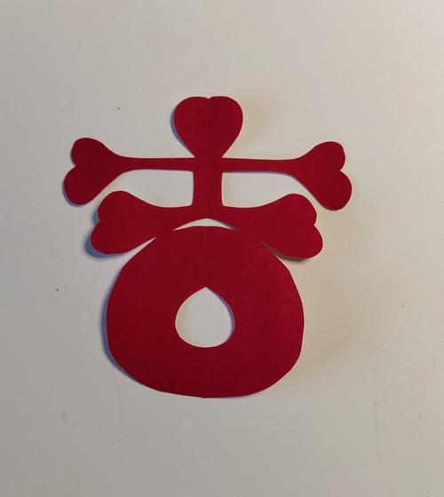 吉字基础剪法(吉:好,有利的,幸福的.