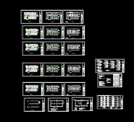 某宿舍楼配电系统图