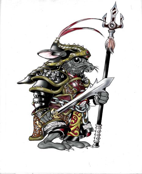 中国传统十二生肖之武士版