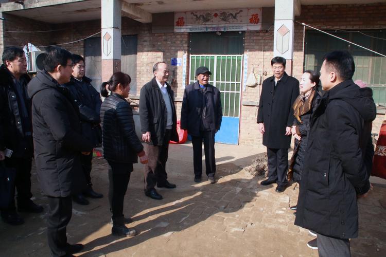 单县县委副书记吕文波,菏泽市牡丹区委副书记贾国斌,终兴镇党委书记