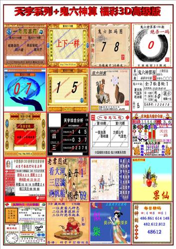 天宇鬼六3d高级报