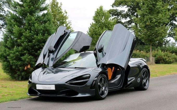 敞篷双门超跑 迈凯伦720s海外实拍曝光