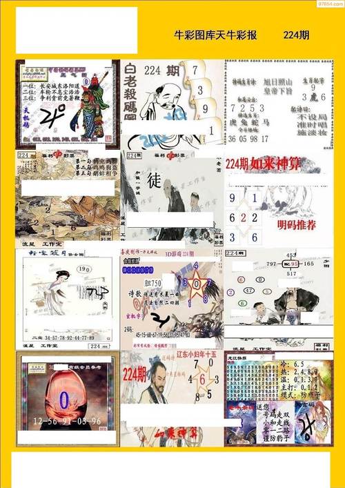 福彩3d224期天牛图库综合彩报七版