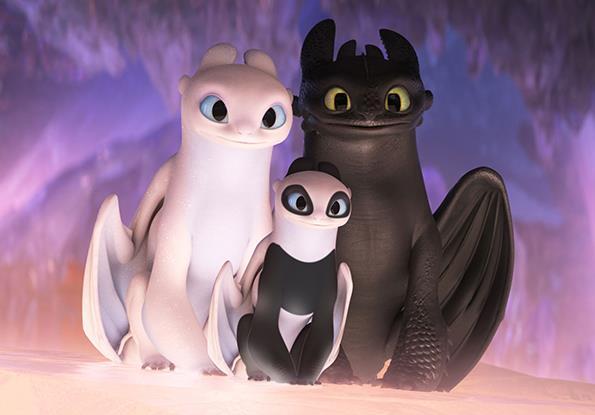 驯龙高手3无牙仔脱单了无牙仔热恋迷上小白龙