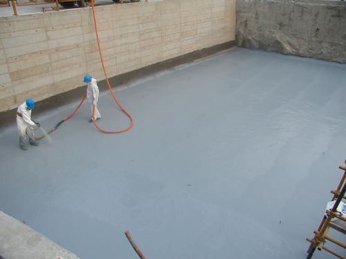 成都某污水处理厂聚脲防水防腐涂料