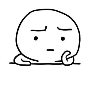 小人扶桌托腮 - 表情包在线制作