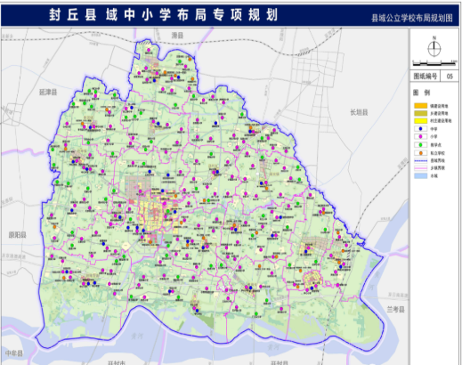 荆隆宫乡:规划学校共计13所,其中初中3所,公立小学8所,小学教学点2