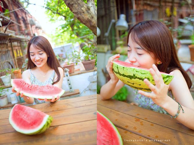 清纯美女 90后西瓜美女清凉写真美女