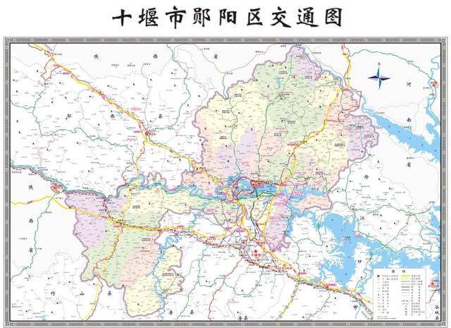 中建一局安装公司履约的湖北十堰市郧阳区农村公路安全生命防护工程