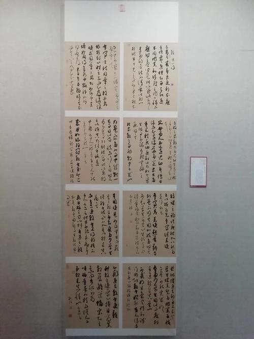 孙强十二届国展入展草书作品