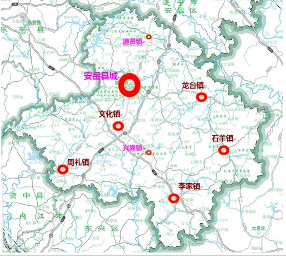 安岳小城镇:五年来的建设情况及未来五年(145期间)建设规划