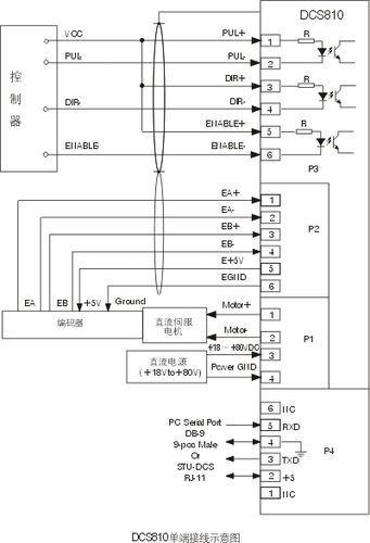 dcs810差分接线示意图