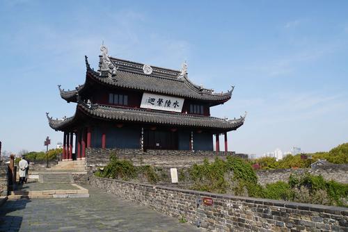 苏州"盘门三景"的春天