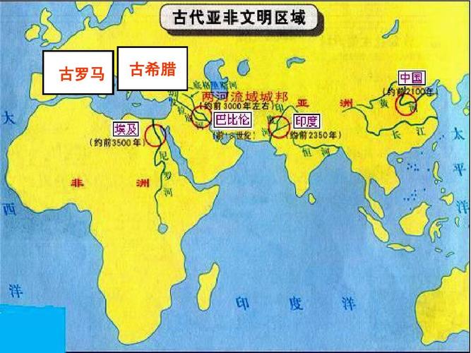 非洲和美洲文明 古罗马 古希腊