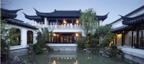 到中国院子代表作江南里,再到中式合院绿城桃花源,绿城别墅迭代超越的