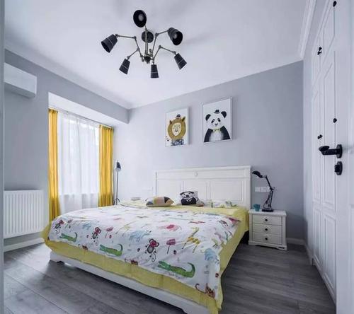 中牟江水平装修卧室墙面颜色,这样搭配温馨好睡!