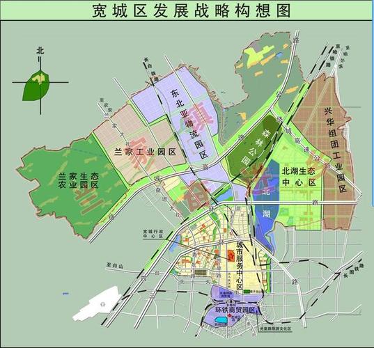 宽城区发展战略构想图 -斯是陋室 -搜房博客