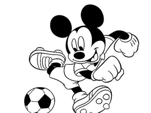 米老鼠和唐老鸭简笔画 可爱