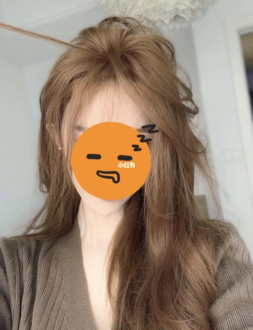 82神仙发色,亚麻橙棕色,掉色超级慢,_发色_接头发_烫发_染发_掉色