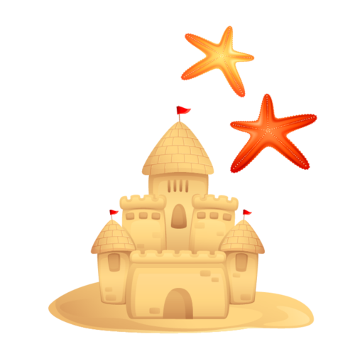沙子城堡图片大全