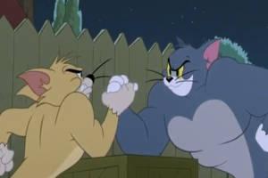 猫和老鼠:汤姆苦苦练了一晚上的肌肉,没想到还是打不过杰瑞!