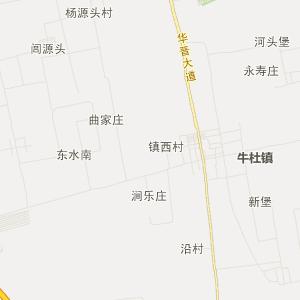 运城市临猗县行政地图